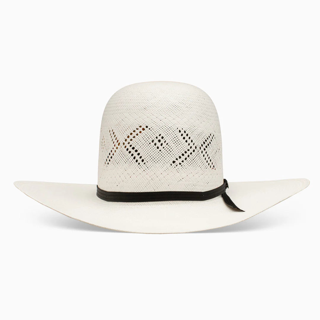 Sombrero Resistol 20X “Reins” Open Crown Straw Hat