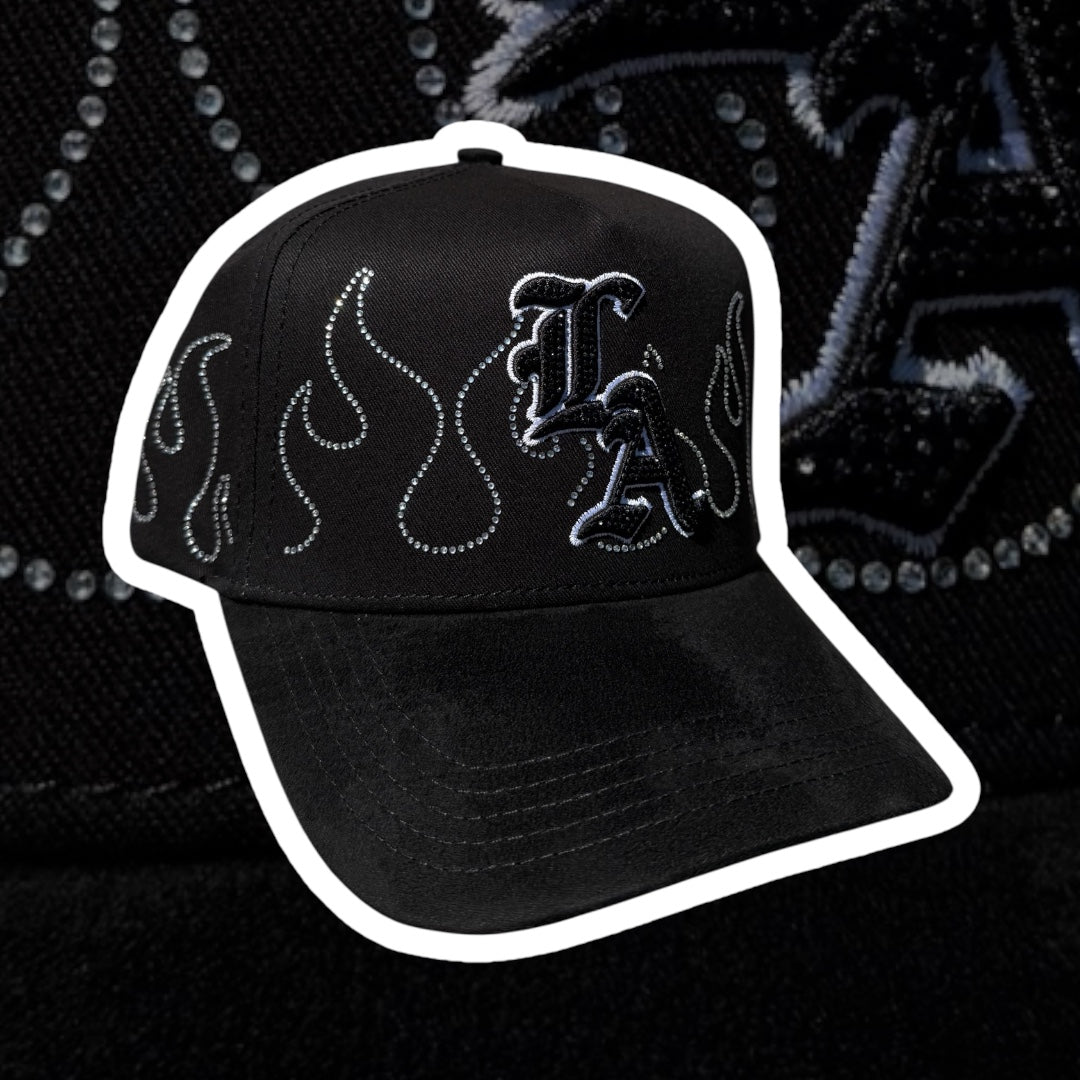 Estilo Selecto - LA Flames Limited Edition Black Snapback