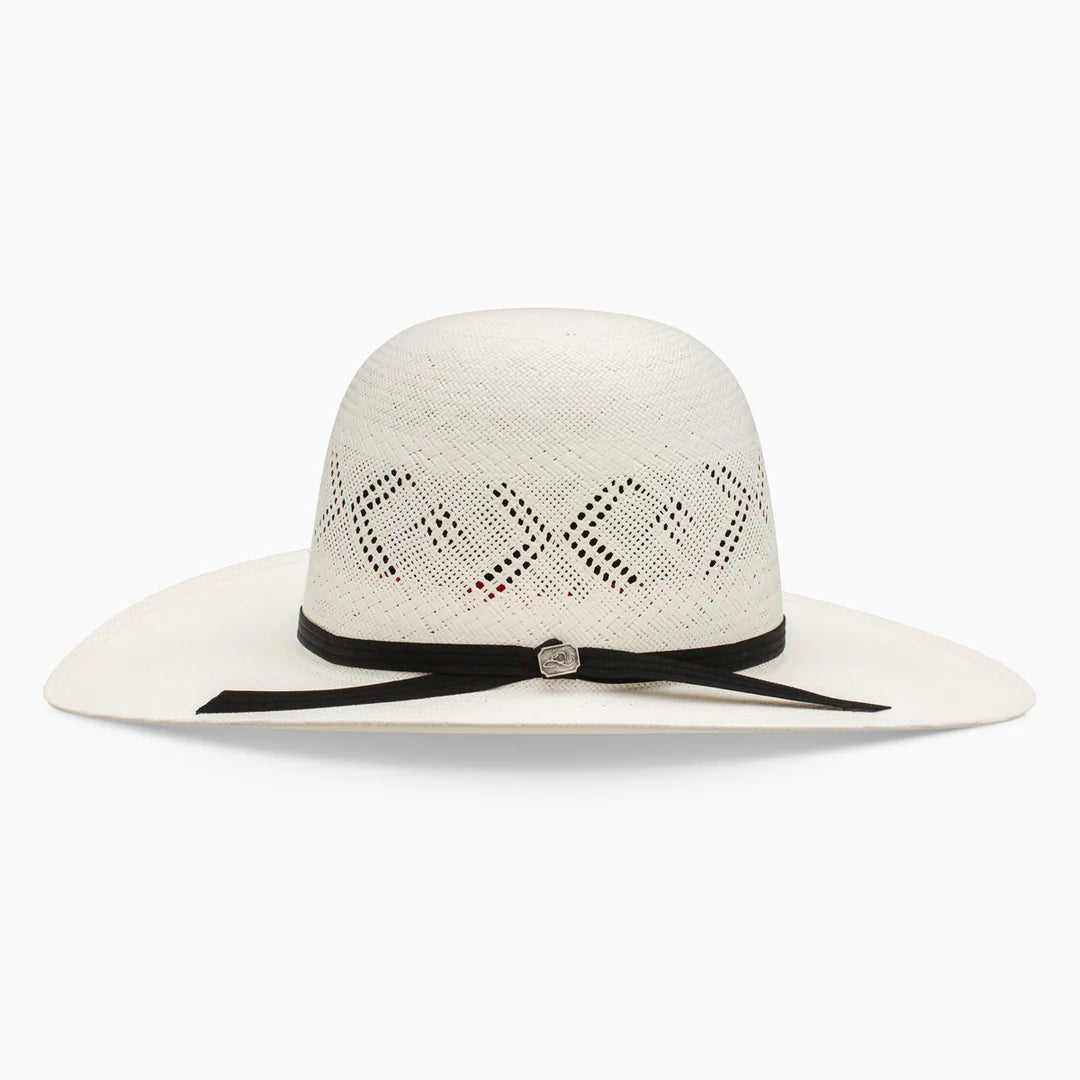 Sombrero Resistol 20X “Reins” Open Crown Straw Hat