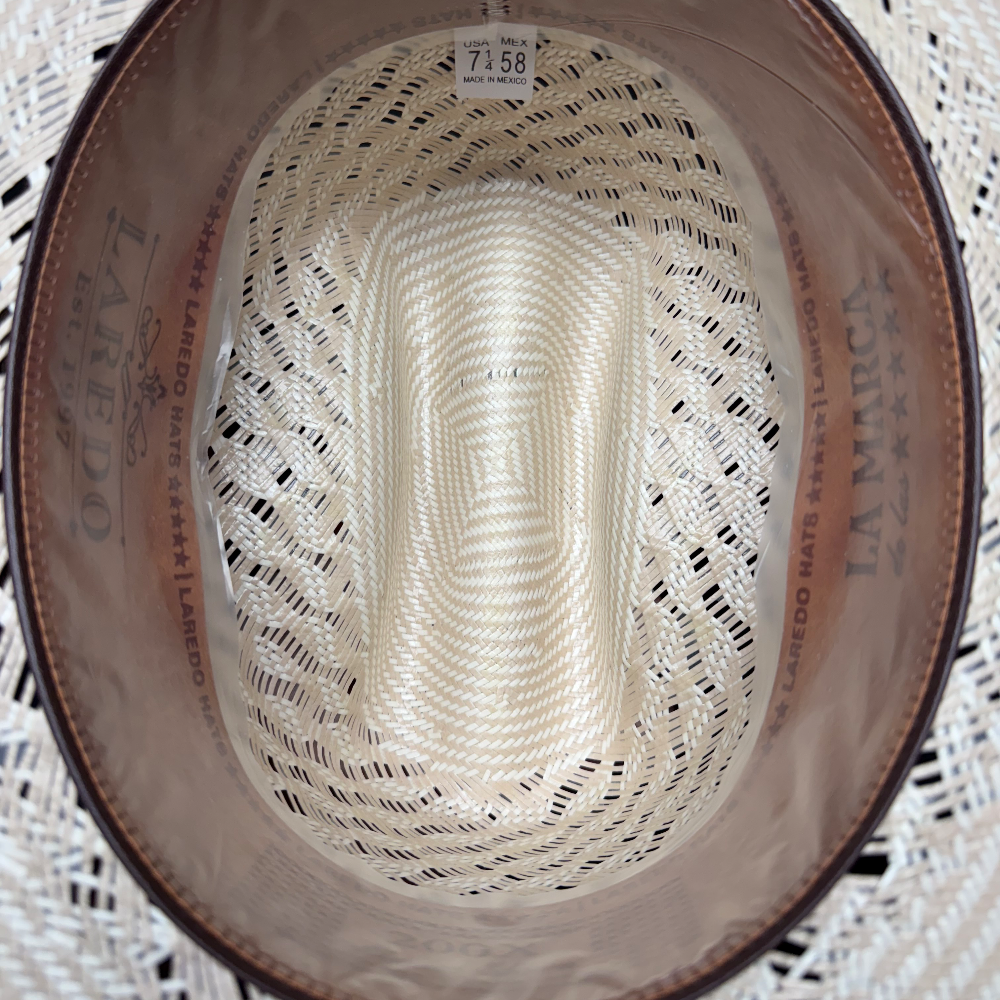 Sombrero Laredo Hats “Lazo” estilo Sinaloa Copa Regular Falda 3.5”