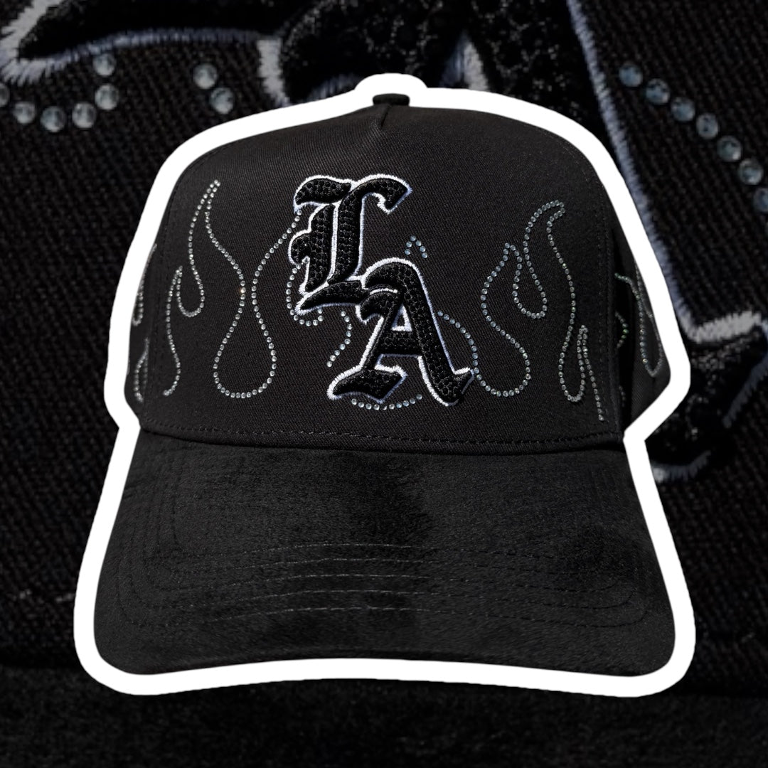 Estilo Selecto - LA Flames Limited Edition Black Snapback
