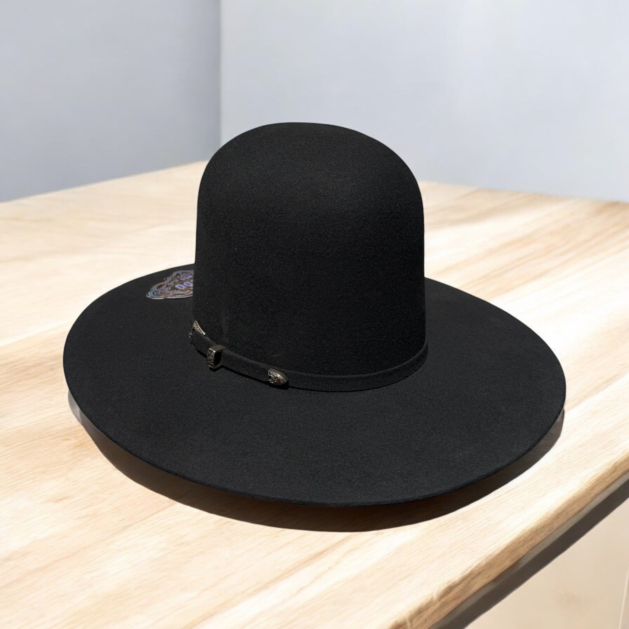 Laredo Hats Wool Felt 7” Open Crown 4” Brim