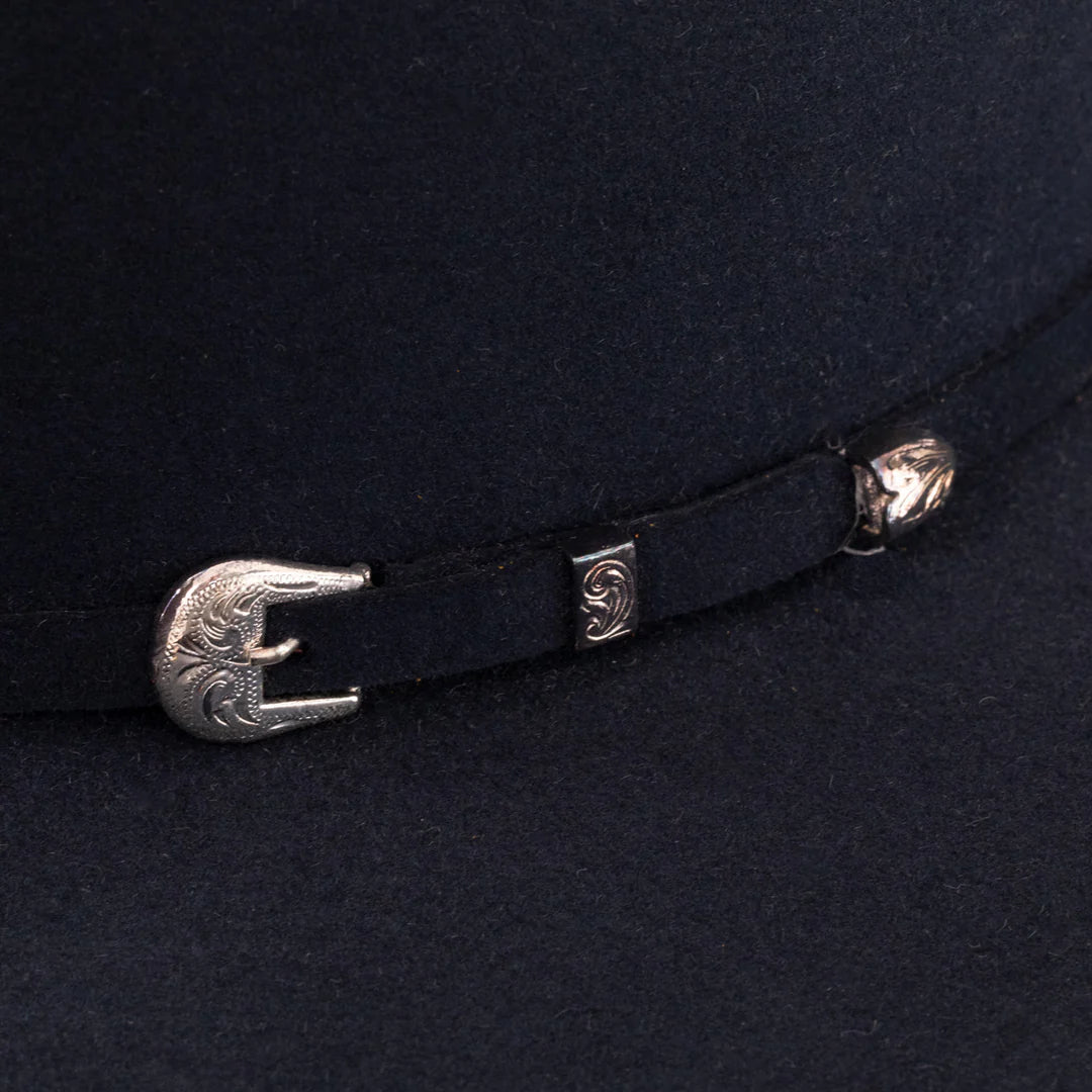 Resistol 6X Midnight Navy Open Crown