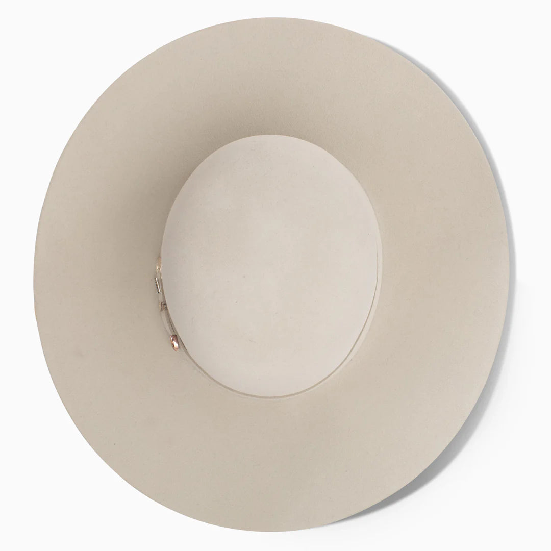 Resistol 6X Midnight Silverbelly Open Crown Felt Hat