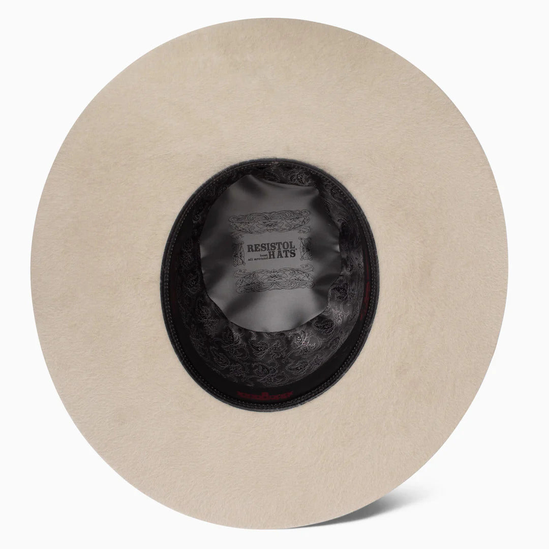 Resistol 8X Koadiak “Silverbelly” Grizzly Open Crown Felt Hat
