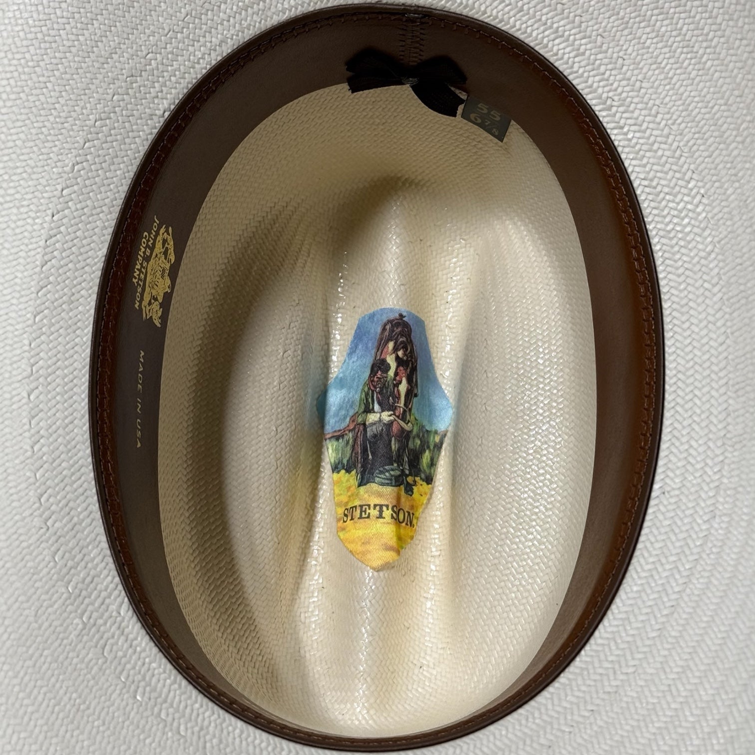 Sombrero Stetson 10X “Carson” Natural Straw Hat