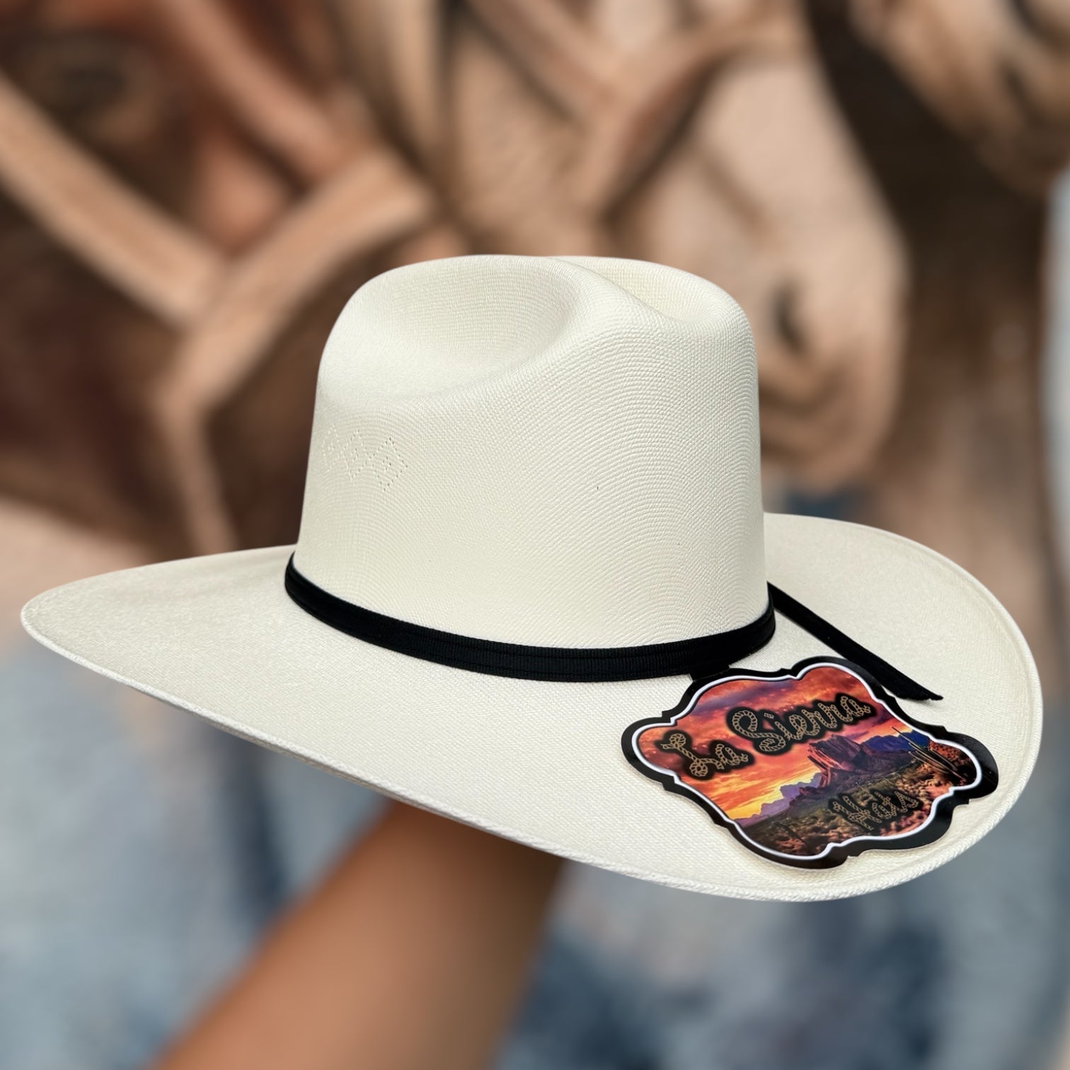 Sombrero 100X Sinaloa La Sierra Boots Copa Mediana 4.5” Falda 3.5”