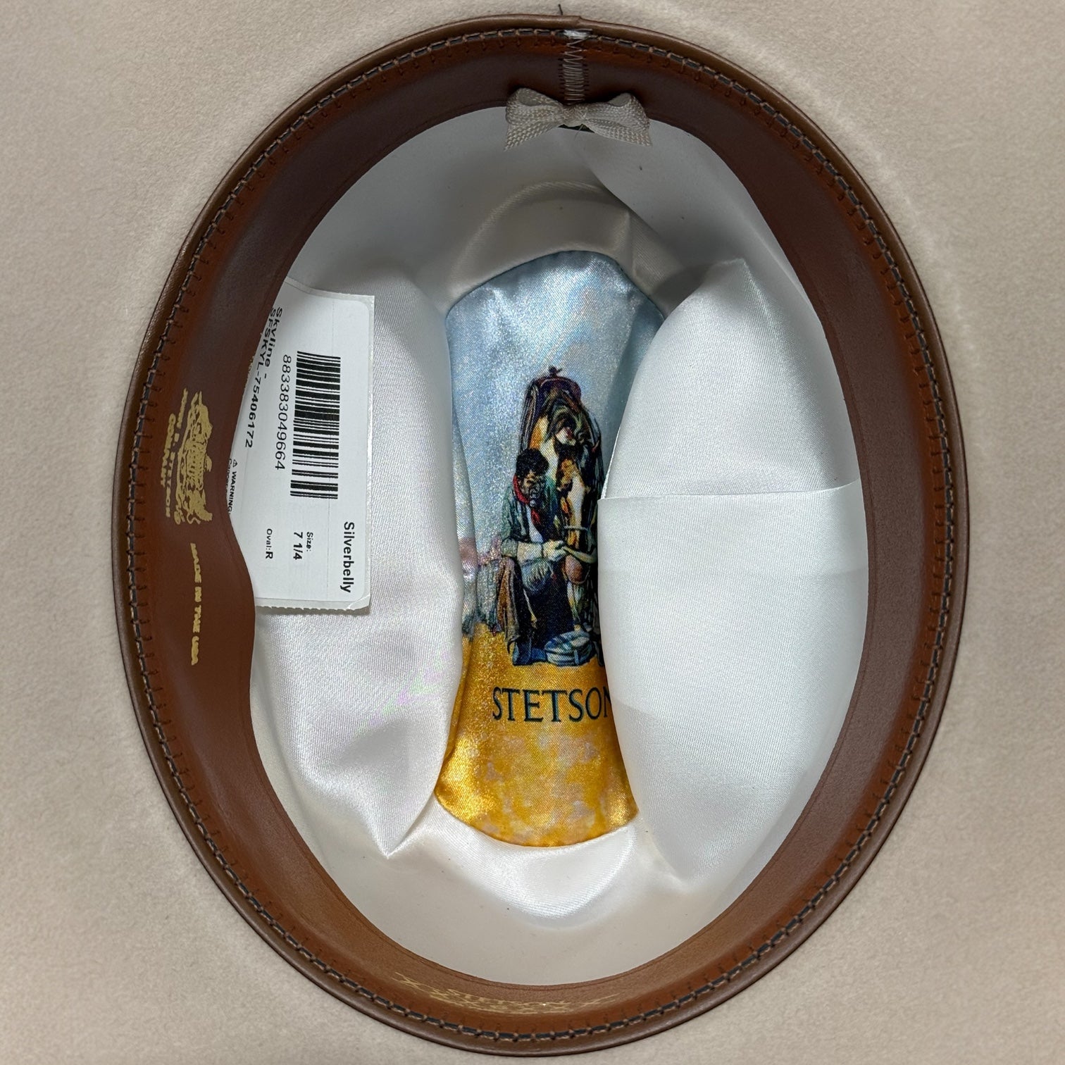 Stetson 6X Skyline “Silverbelly” Felt Cowboy Hat