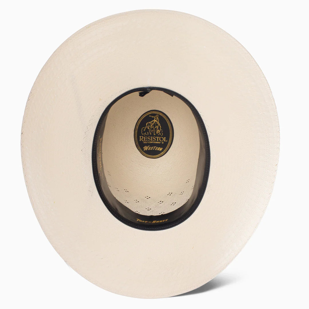 Sombrero Resistol 20X “Conley” Open Crown Straw Hat
