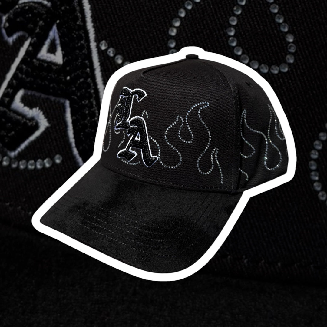 Estilo Selecto - LA Flames Limited Edition Black Snapback