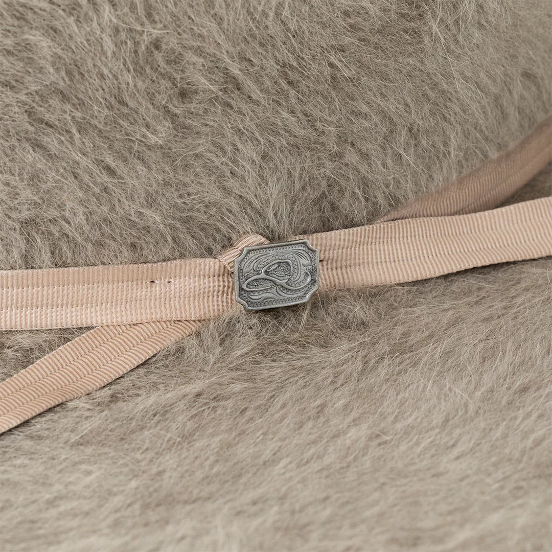 Resistol 8X Kodiak “Stone” Grizzly Open Crown Felt Hat