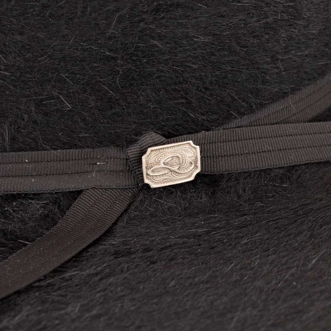 Resistol 8X Kodiak Black Grizzly Open Crown Felt Hat