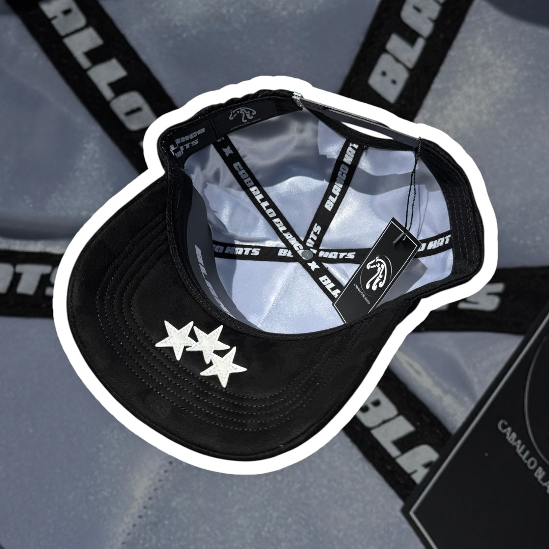 Caballo Blanco (Blanco Hats) - Jalisco Tequila District Black Snapback