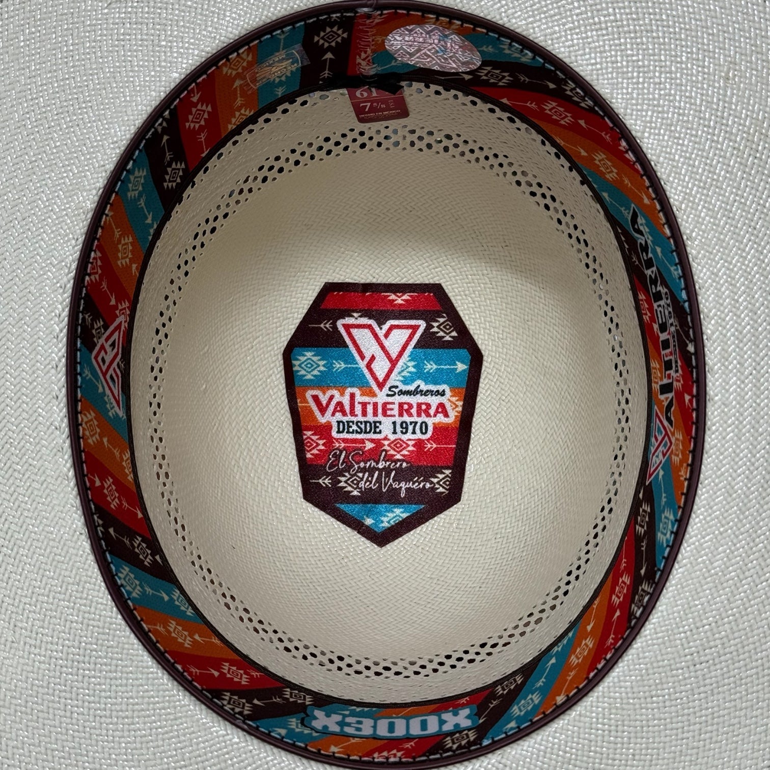 Sombrero Valtierra “Chino” Open Crown Copa Regular 6” Falda 4.25”