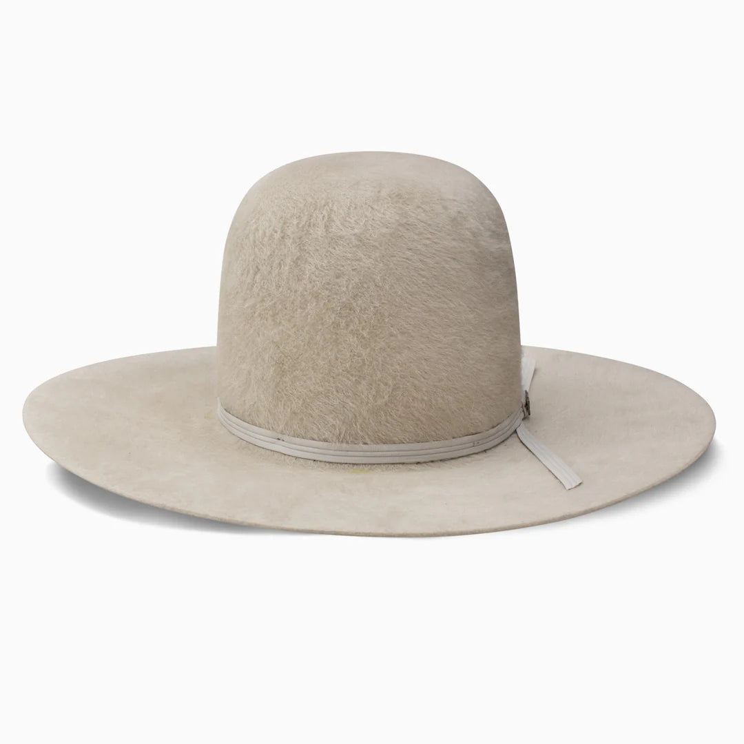 Resistol 8X Koadiak “Silverbelly” Grizzly Open Crown Felt Hat
