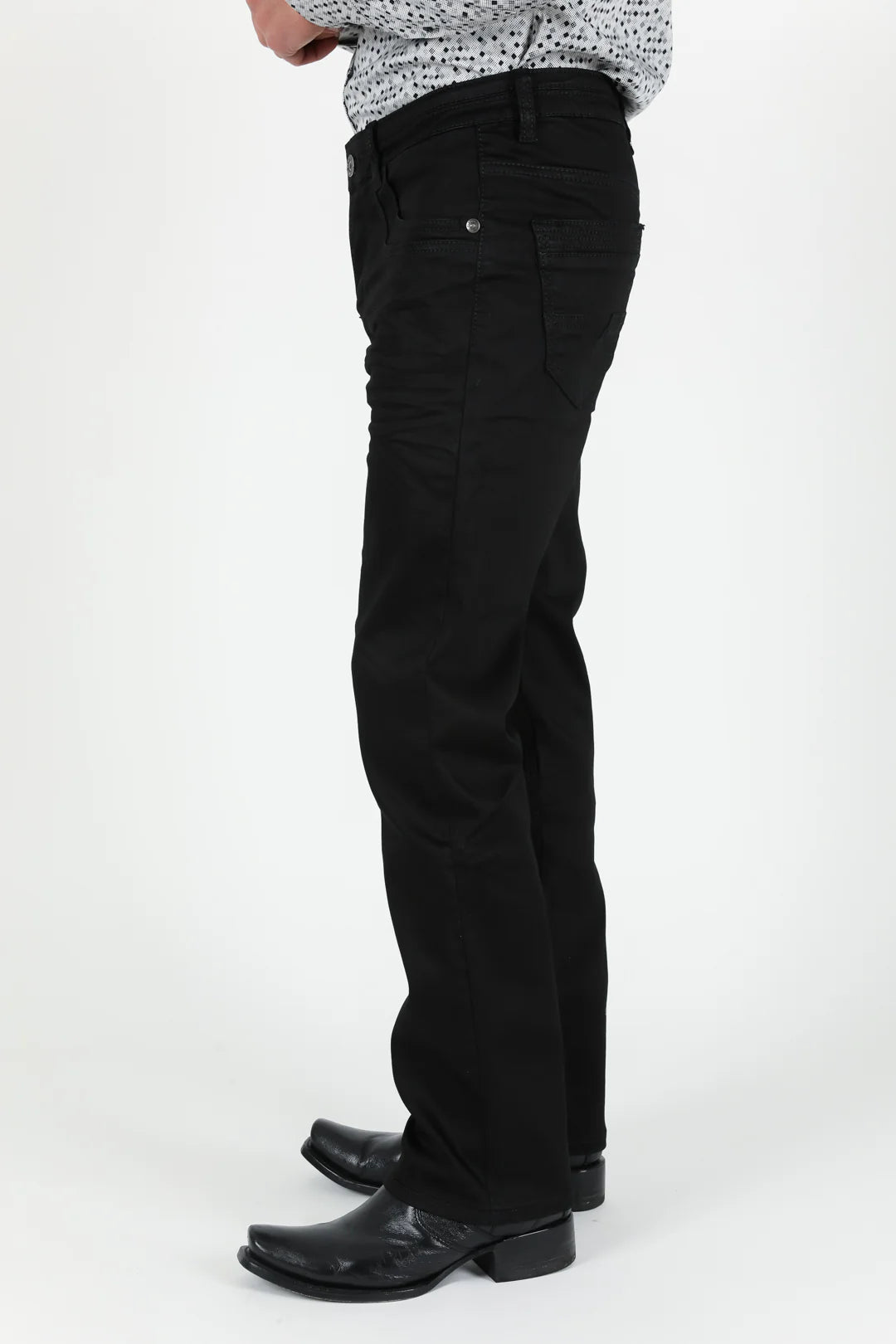 Pantalon Platini Negro Stretch
