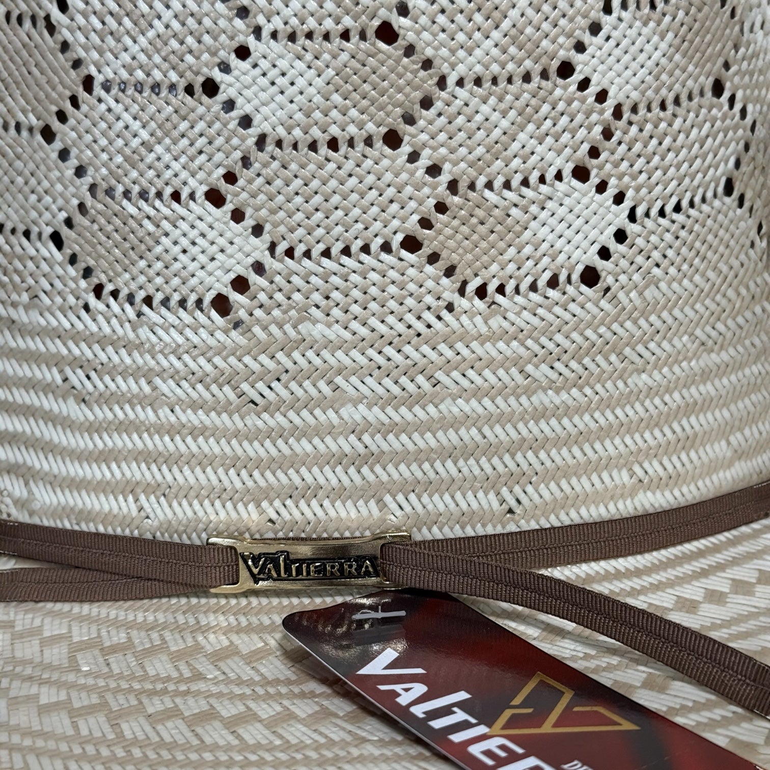 Sombrero Valtierra “Honeycomb” Open Crown Copa Alta 7” Falda 3.75”
