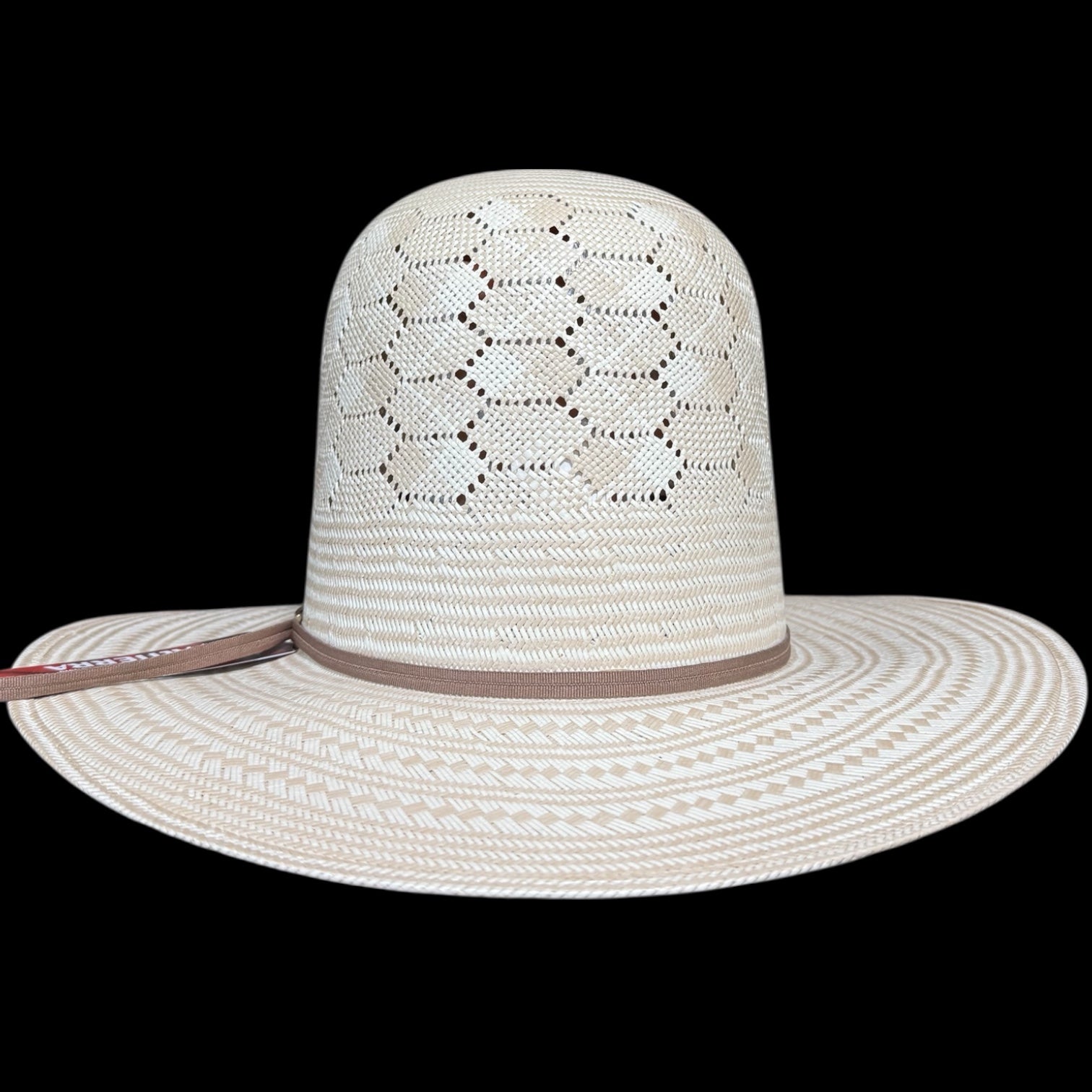 Sombrero Valtierra “Honeycomb” Open Crown Copa Alta 7” Falda 3.75”