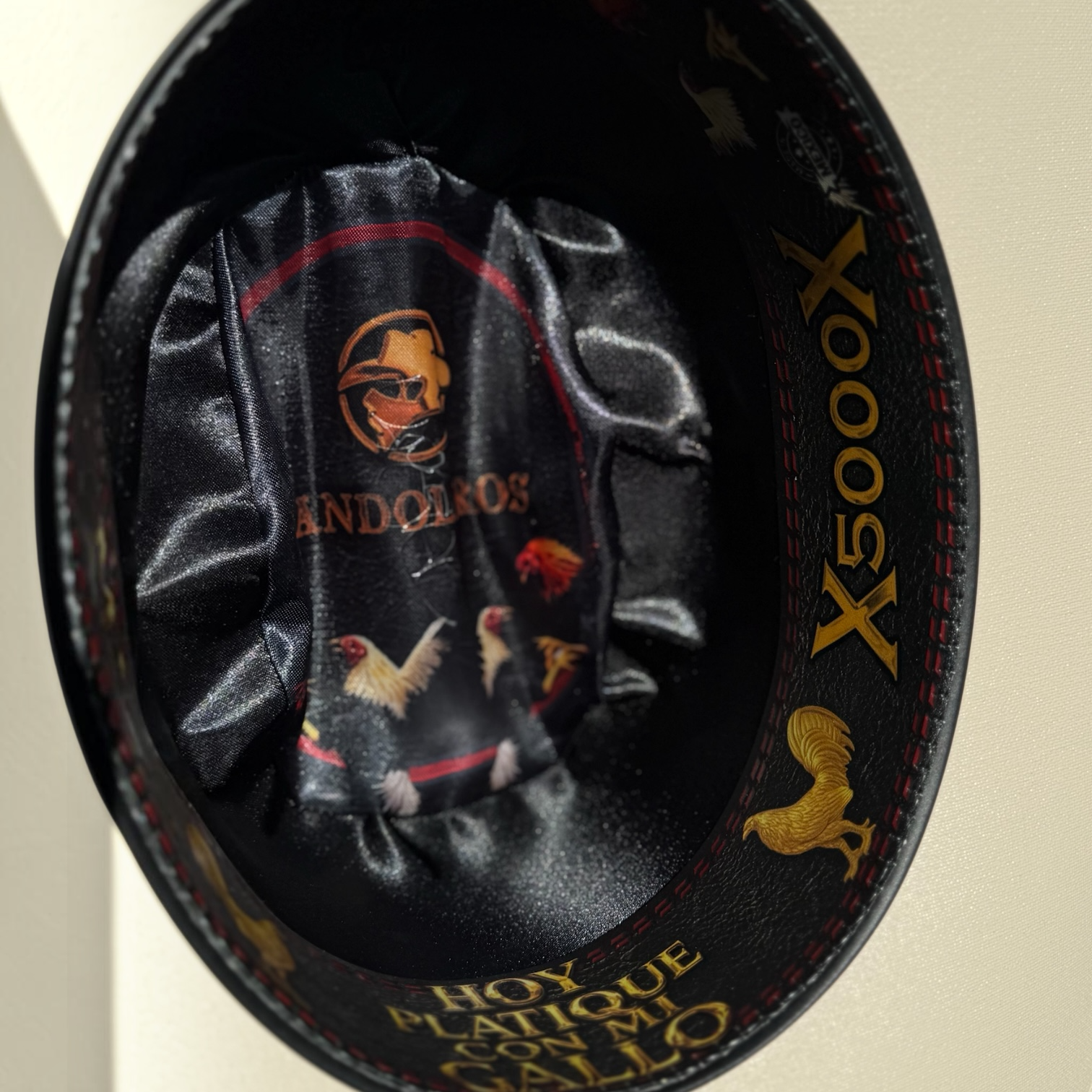 Sombrero Sinaloa Gallo 5000X (Bandoleros) Copa Regular Falda 3.5”