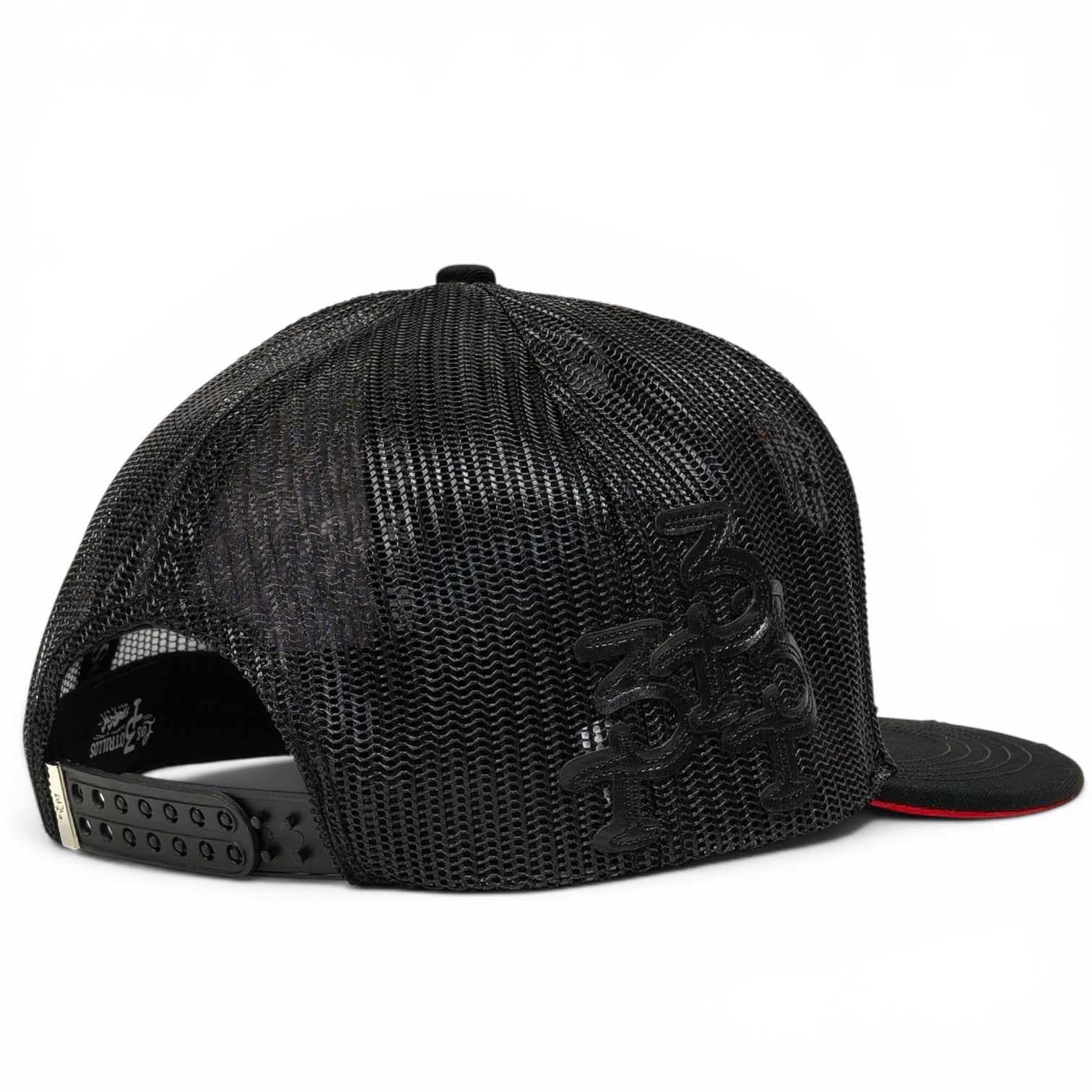 “Herradura” Black Snapback (Los 3 Potrillos Western Wear)