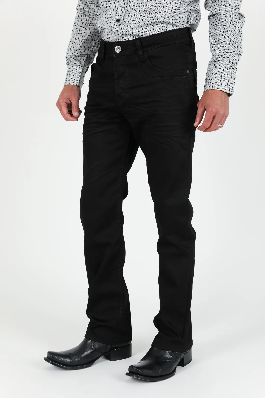 Pantalon Platini Negro Stretch