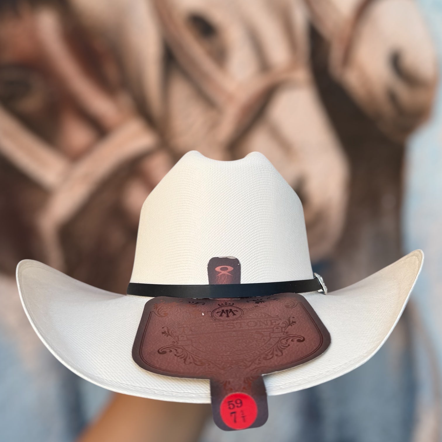 Sombrero Tombstone 1000X Roper, Copa Regular Falda 4.25”