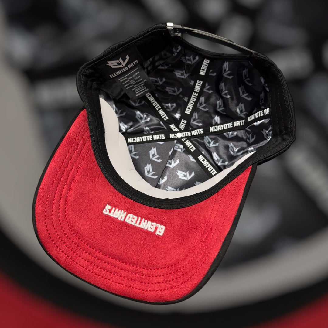 Elevated Hats “LA Angel Crystal” Black Snapback