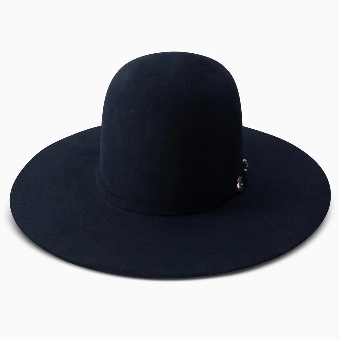 Resistol 6X Midnight Navy Open Crown