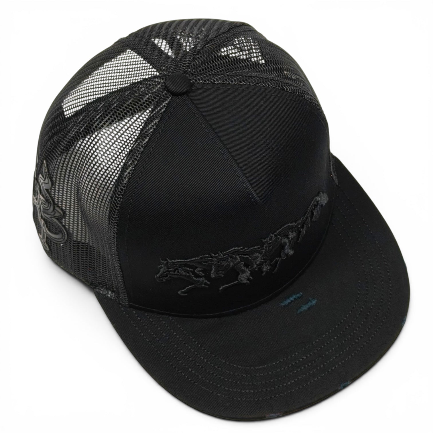 “3 Potrillos” Black Snapback (Los 3 Potrillos Western Wear)