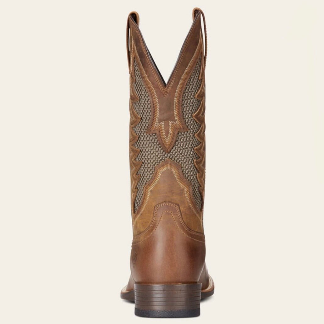 Men’s Ariat VentTEK Ultra Western Boot Distressed Brown