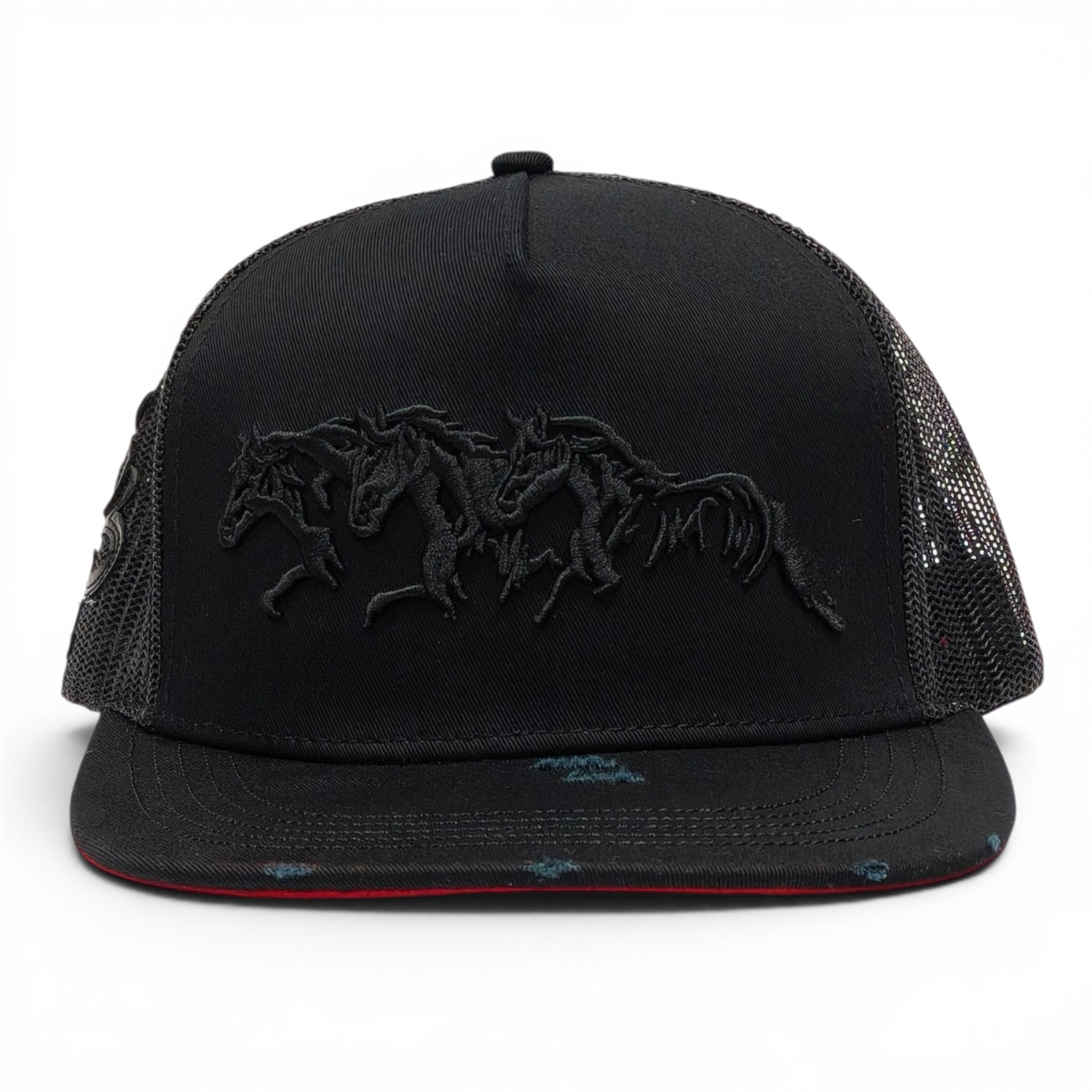 “3 Potrillos” Black Snapback (Los 3 Potrillos Western Wear)