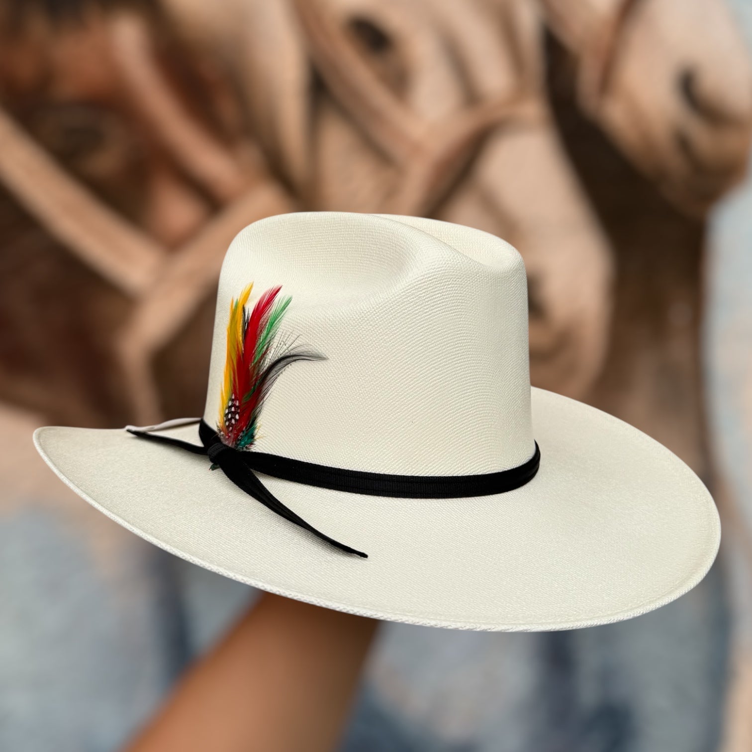 Sombrero 100X Sinaloa La Sierra Boots Copa Mediana 4.5” Falda 3.5”