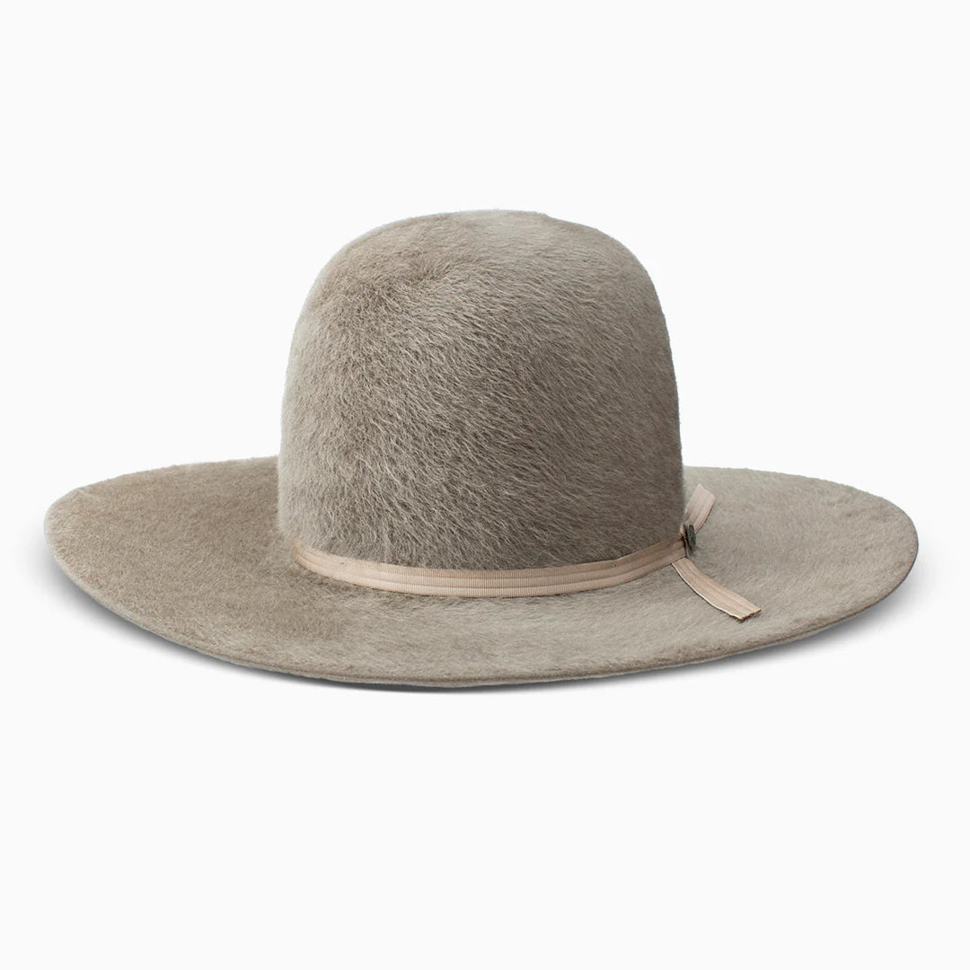 Resistol 8X Kodiak “Stone” Grizzly Open Crown Felt Hat