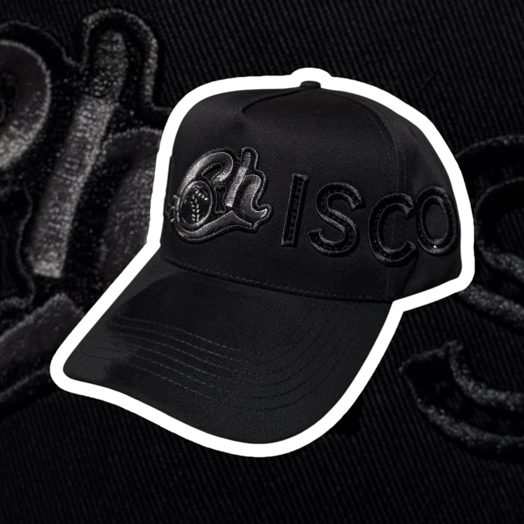 JG Hats Brand “Charros de Jalisco Crystals” Black Snapback