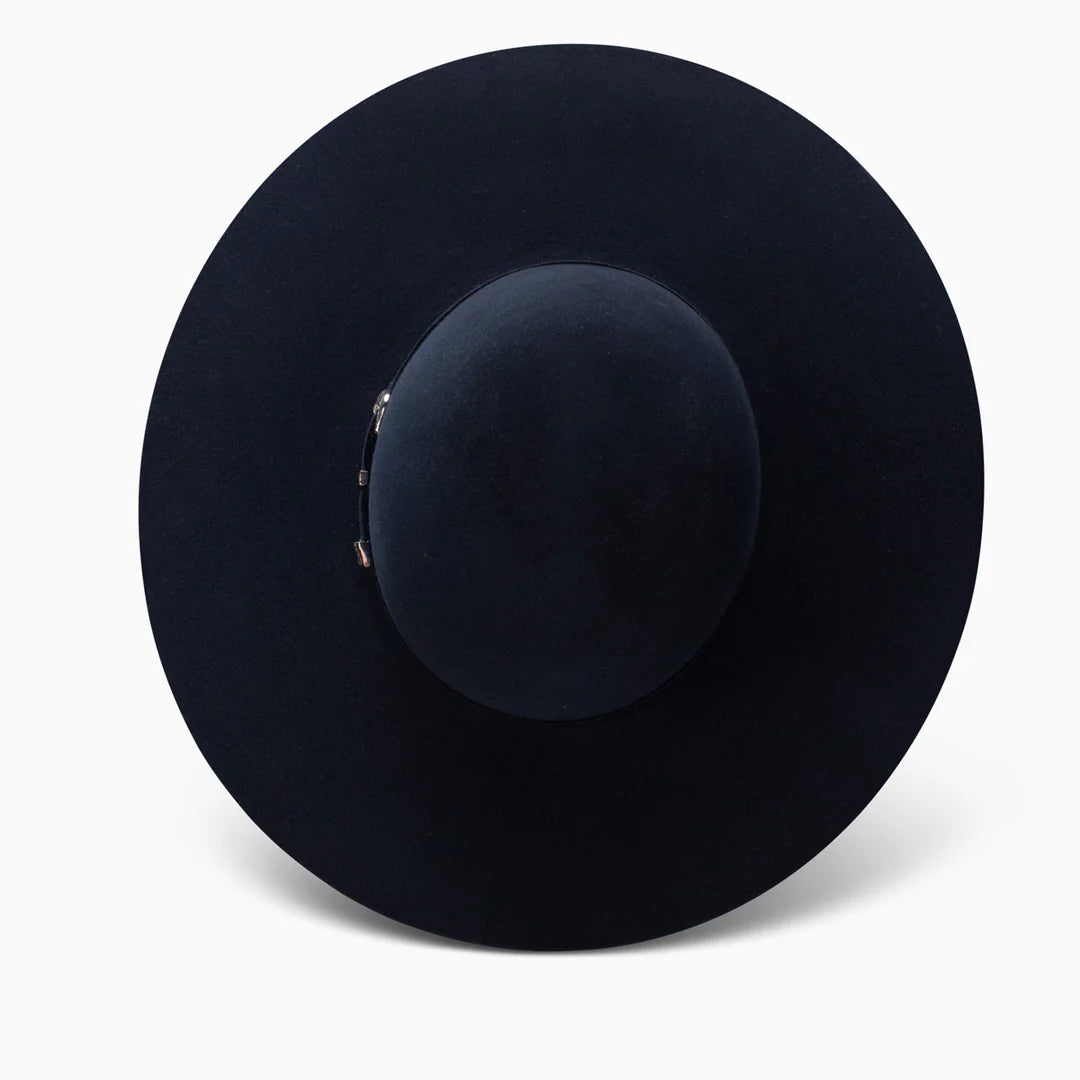 Resistol 6X Midnight Navy Open Crown