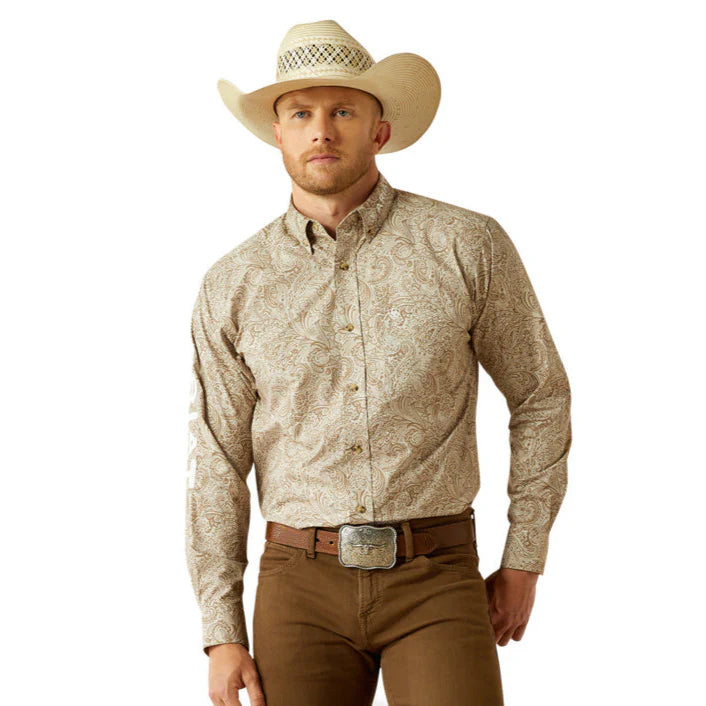 Ariat Men's Team Kason Classic Fit Button Down Shirt