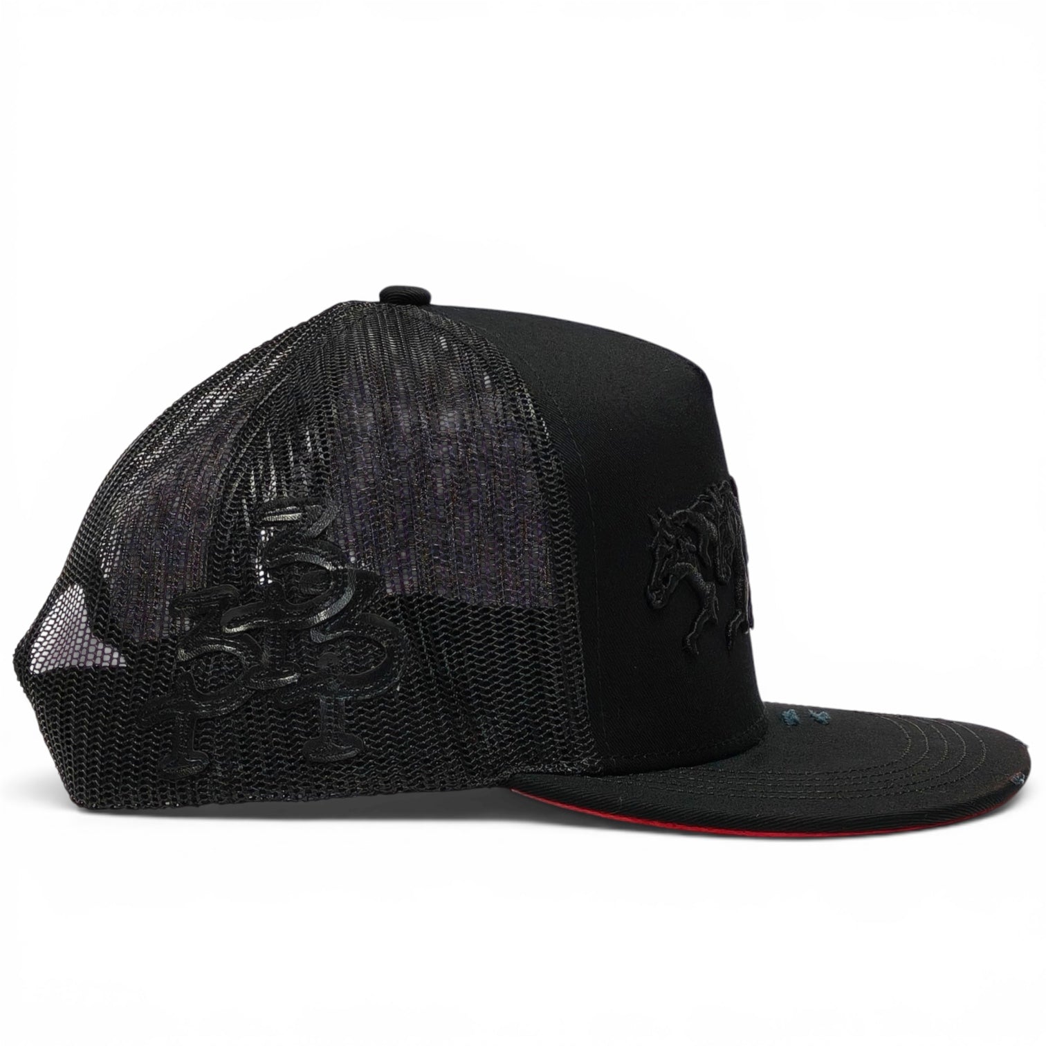 “3 Potrillos” Black Snapback (Los 3 Potrillos Western Wear)