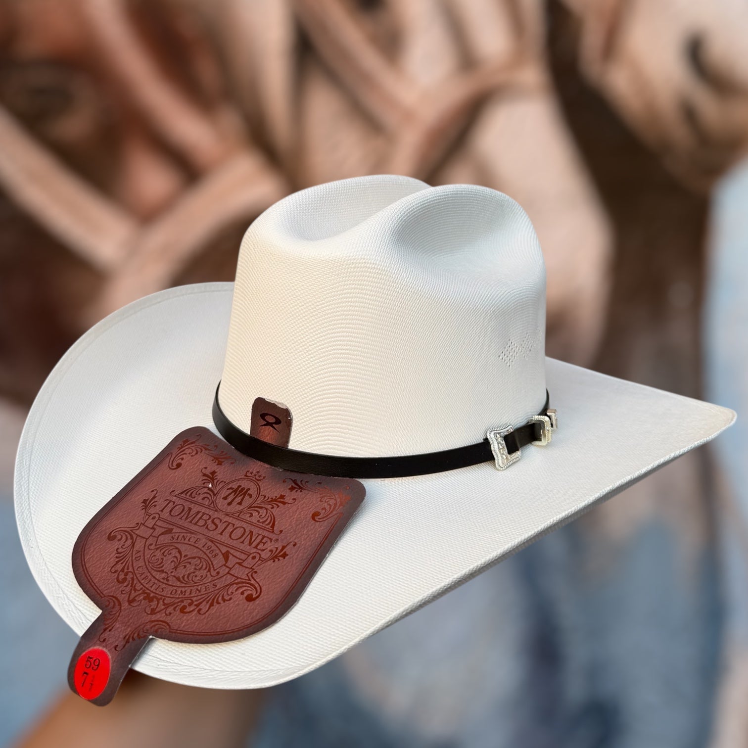 Sombrero Tombstone 1000X Roper, Copa Regular Falda 4.25”