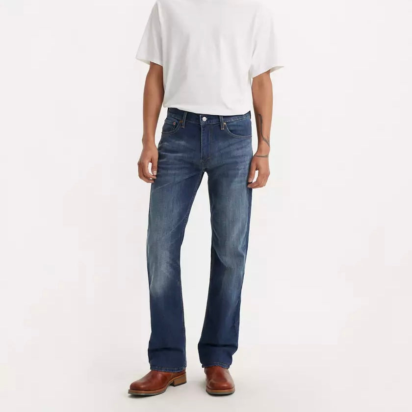 Levi’s 527™ SLIM BOOTCUT MEN'S JEANS Wave Allusions Dark Wash Stretch