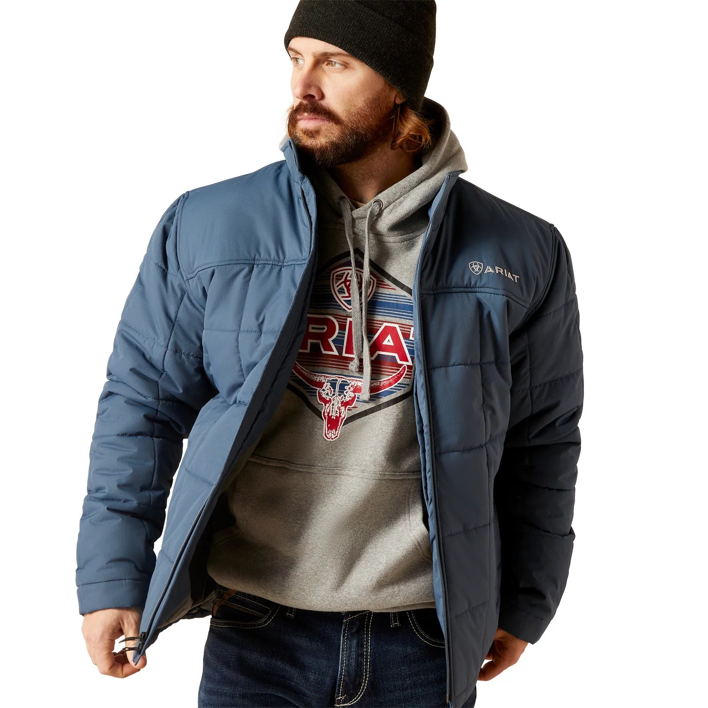 Mens Ariat Crius Jacket Steely